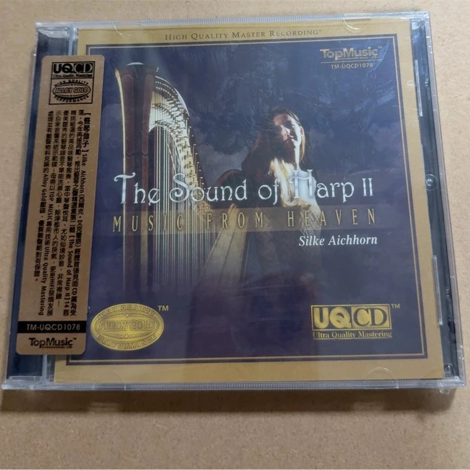 Klassische Silke Aichhorn Musik-CD The Sound of Harp Music From Heaven Album Musikaufzeichnung Cosplay Walkman Auto Soundtracks Box Geschenke