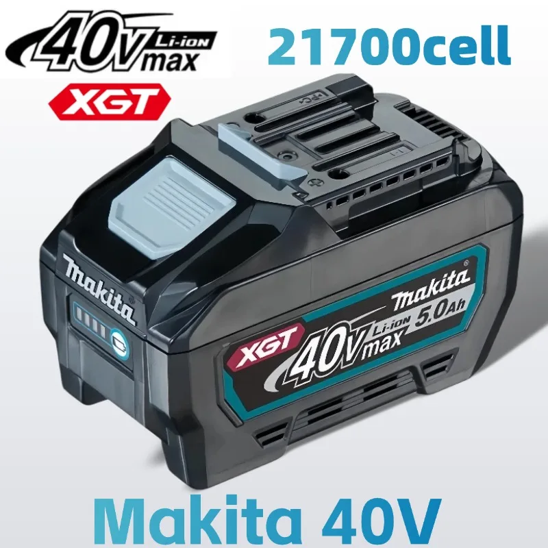 Makita 40V MAX XGT Lithium-Ionen-Akku 10,0 Ah Original-Akku BL4020 BL4025 BL4040 BL4050 BL4080  Image