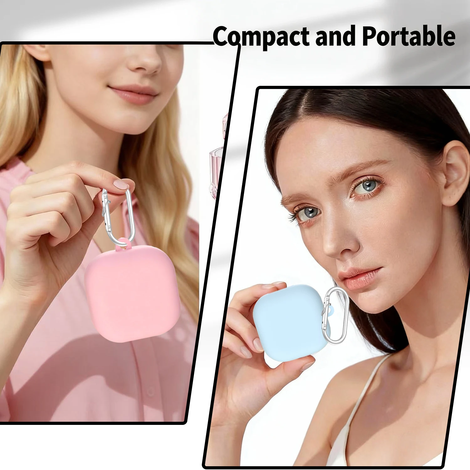 Silikonhülle mit Haken für Samsung Galaxy Buds 4/4 Pro, stoßfester Schutz, Kopfhörerzubehör Image