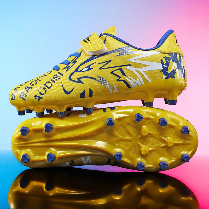 Neue Profi-Fußballschuhe für Kinder, ultraleichte Stollenschuhe für Rasen, rutschfeste Fußballschuhe für Herren, Trainingsschuhe, Dropshipping
