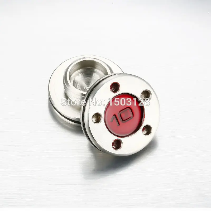 Nuovi pesi con numeri rossi per putter Fastback e Squareback, un paio di x 10 g 15 g 20 g 25 g 30 g 35 g 40 g