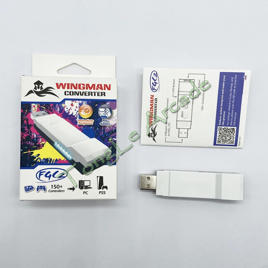 Brook Wingman FGC 2 Native PS5 Converter for PS5/PS4/XBox Series X | S/Xbox One/Elite/Nintend Switch/PC/Arcade Stick Controller