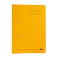 Elba Stratford Schnellhefter mit Tasche recycelt 315 g/m² 32 mm Folio-Format 25 Stück gelb