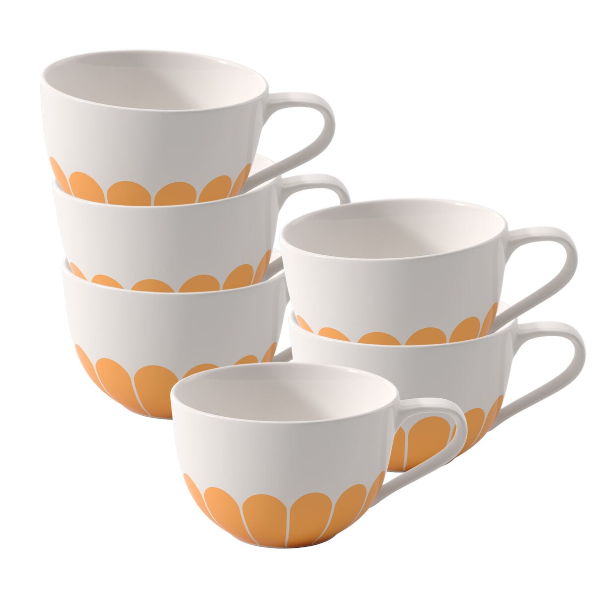 Villeroy & Boch Fleur Couleur Cappuccinotasse 300 ml 6er Set - Soleil Image