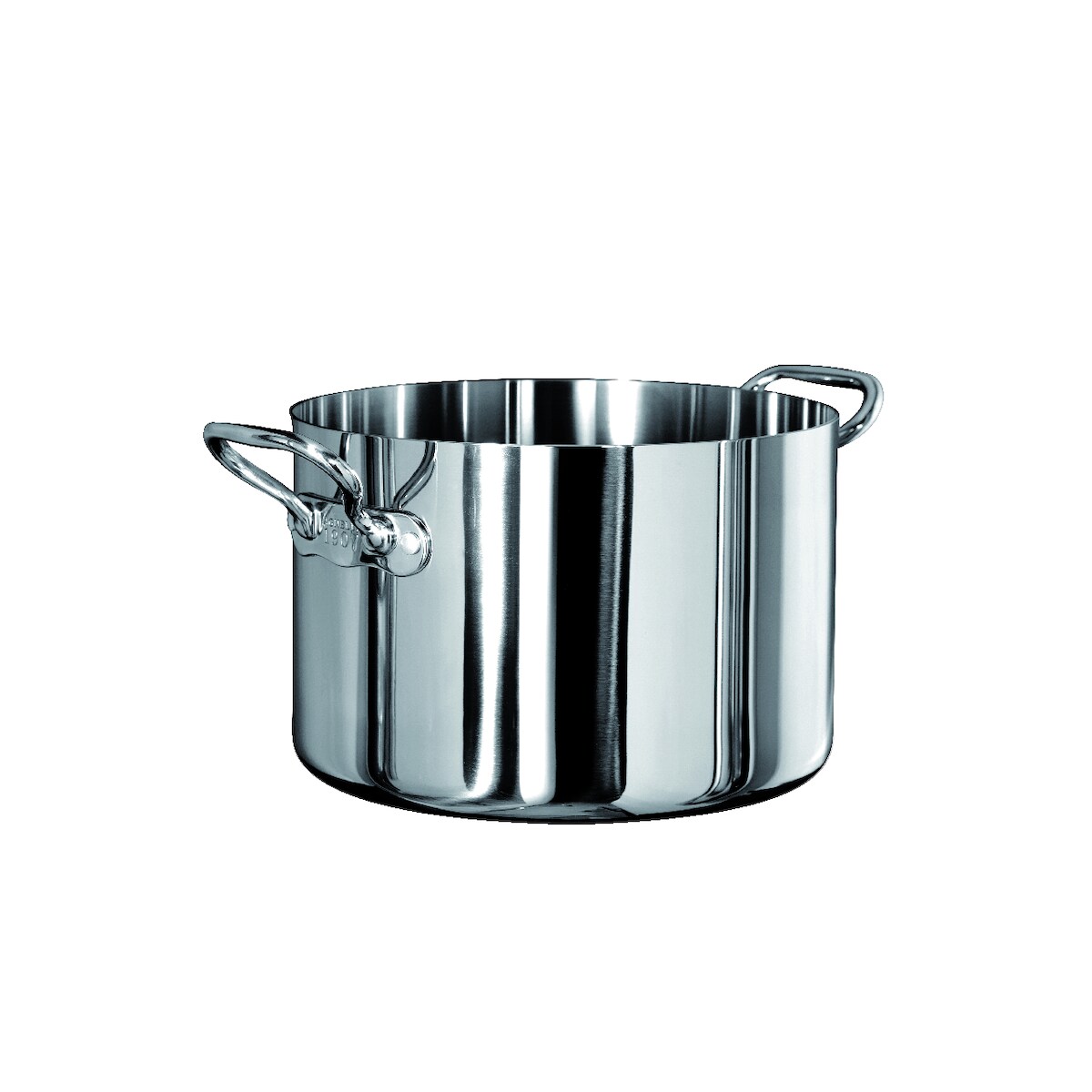 PENTOLE AGNELLI Großer Drei-Metall-Kochtopf 28 cm 11,1L AGNELLI 1907 Image