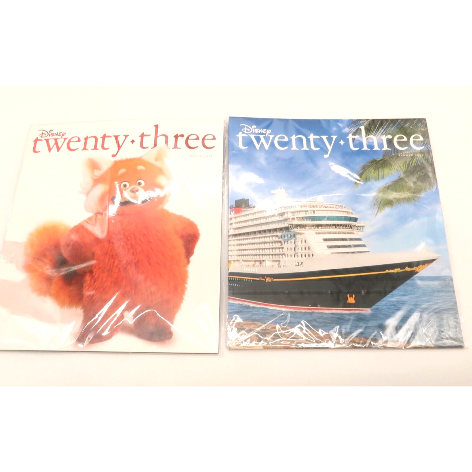Disney Other | Disney Twenty-Three D23 Magazine Lot Spring Summer 2022 Member Exclusive | Color: Red | Size: 0
