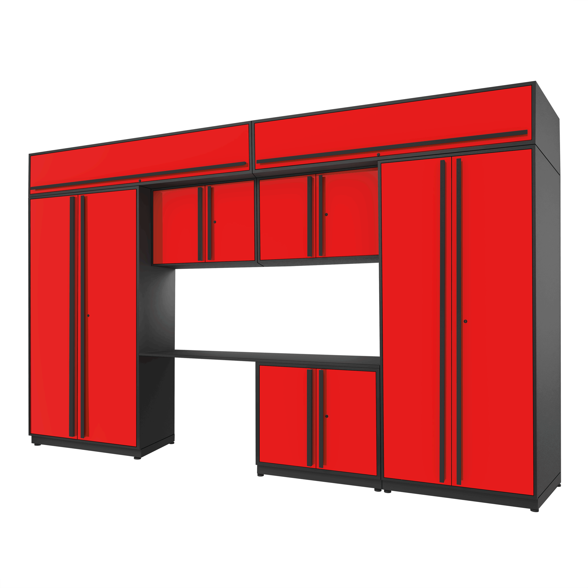 Proslat FusionPlus 13 ft set - Handy 2 Door & Overheads
