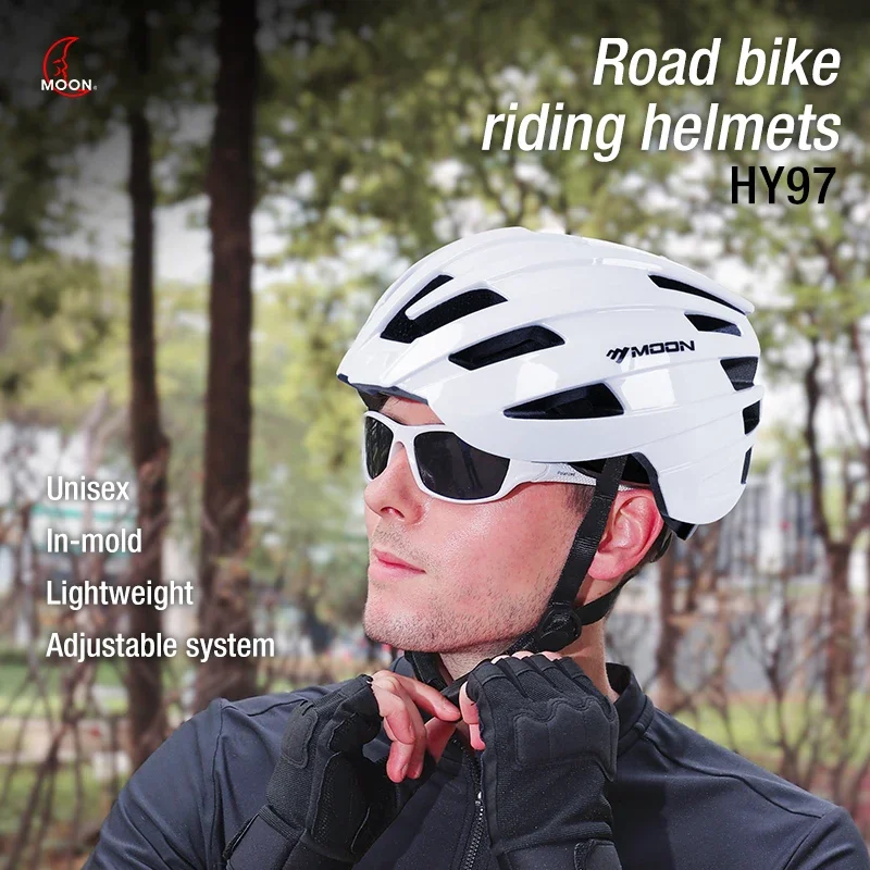 Verstellbarer Fahrradhelm – leichtes MTB-Design mit 21 Belüftungslöchern für Männer und Frauen (55–65 cm), Unisex-Fahrradausrüstung Image