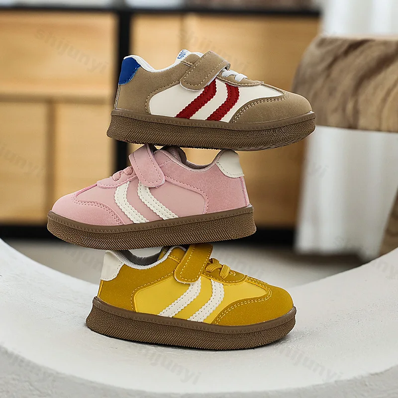 Kinder Turnschuhe Kinder Mode Komfortable rutschfeste Freizeitschuhe Jungen Mädchen Atmungsaktive Turnschuhe Kleinkind Outdoor Schuhe 21-30 Größe