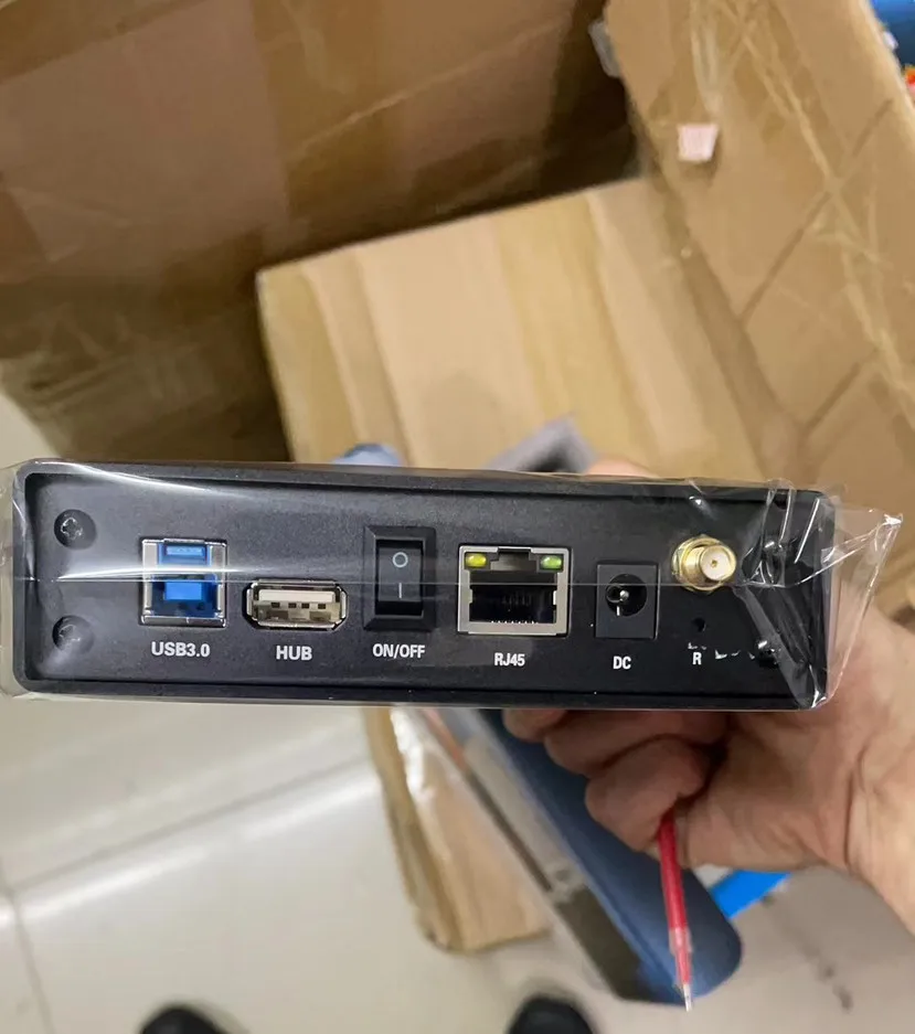 300Mbps USB 3.0 3,5-Zoll Externes Festplattengehäuse | WLAN-Streaming-Dateiserver & AP Multifunktionsgerät Image