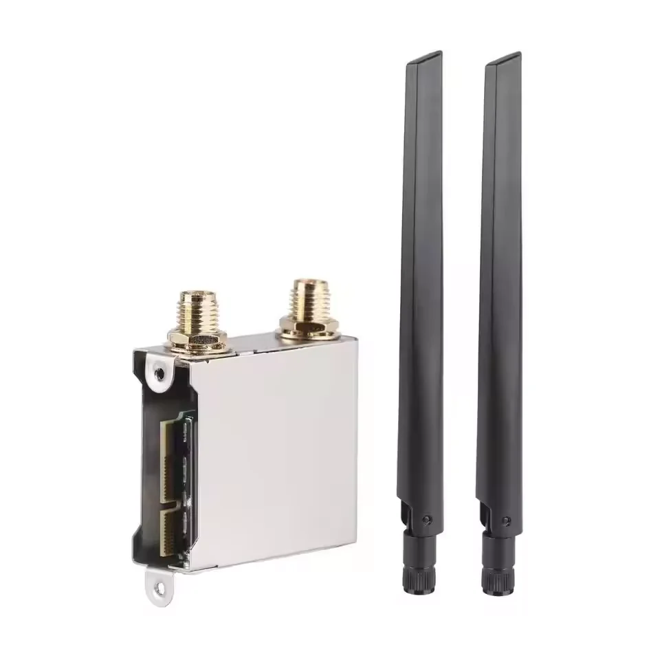 WLAN-Modul MT7902 Wifi 6E Netzwerkkarte M.2 NGFF Wireless-Adapter Bluetooth 5.2 Tri-Band 802.11AX/AC Wi-Fi für Windows 10 11