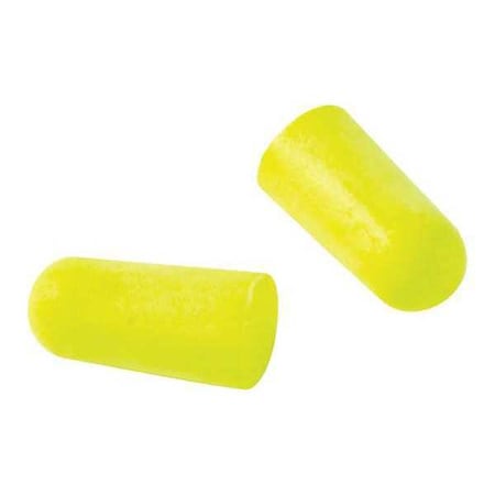 3M E-A-R OCS1135 E-A-R Soft Foam Ear Plugs, Tapered Shape, 33 dB, Yellow, 200 PK