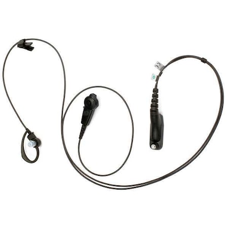 MOTOROLA PMLN6127A Earpiece,Surveillance Kit,21/64 in. H