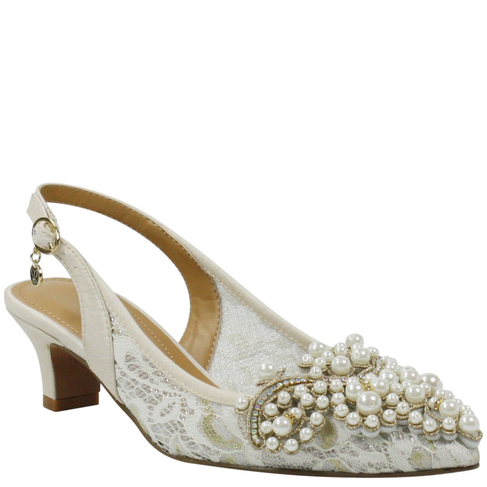 J. Renee Strovanni - Womens 9.5 Bone Pump W