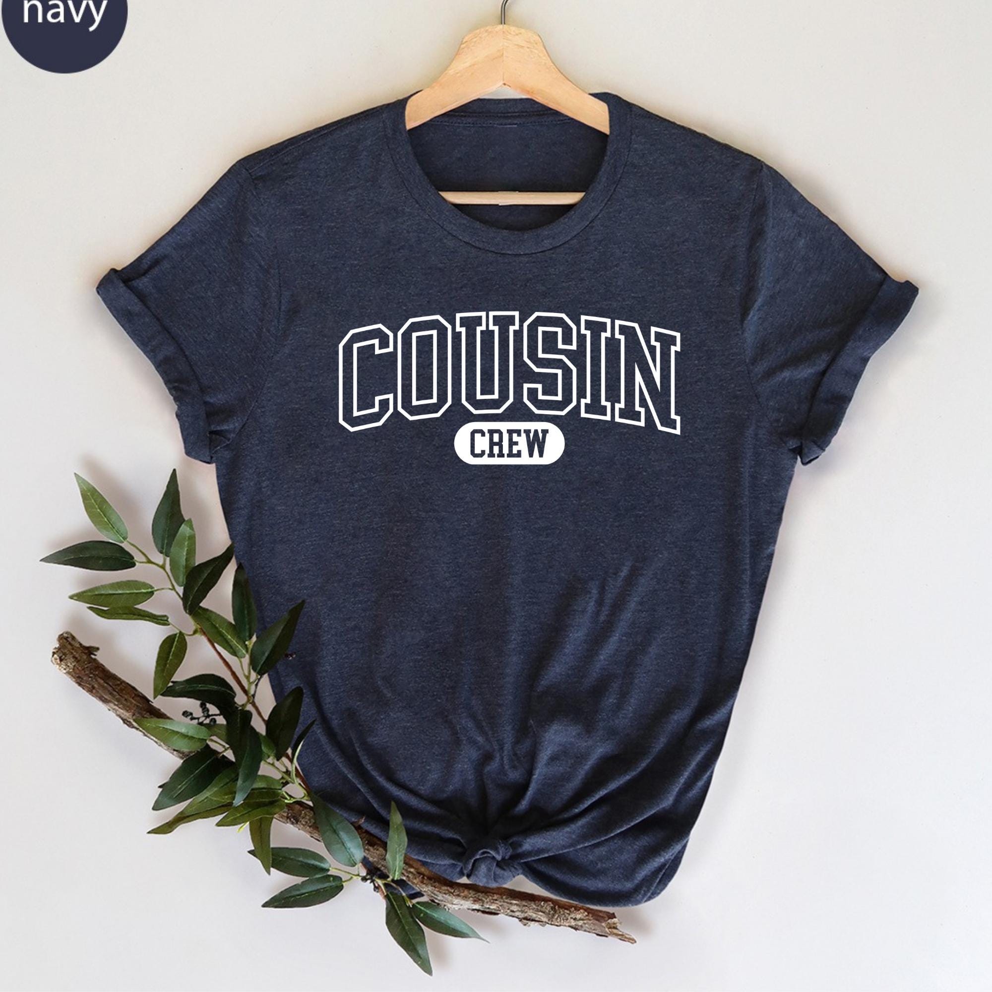 Magliette Cousin Crew, Magliette Cousin Crew per bambini, Magliette da vacanza Cousin Crew, Regalo per cugini, Maglietta coordinata Cousin Crew, Squad