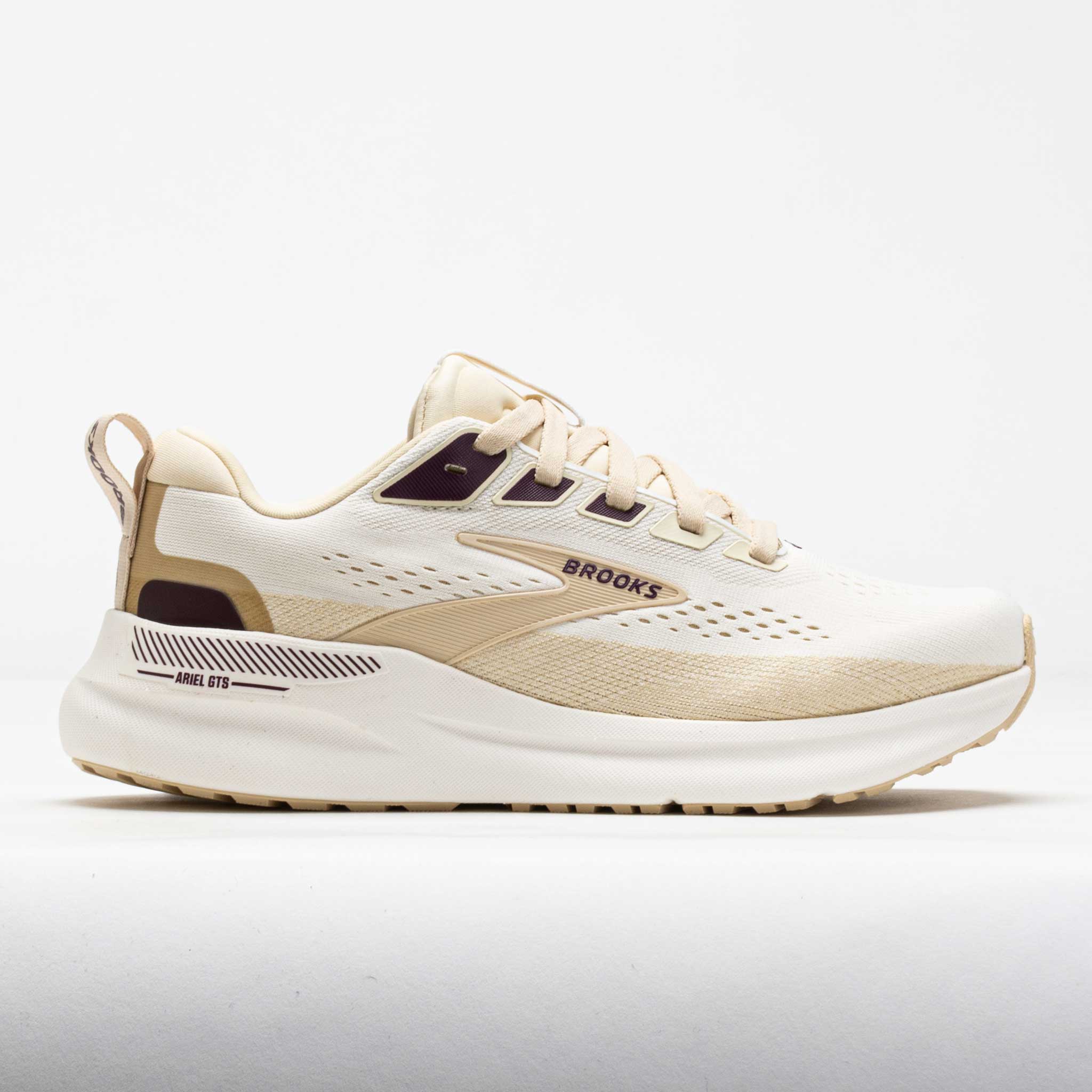 Brooks Ariel GTS 26 Women's Running Shoes Coconut/Sand/Potent Purple