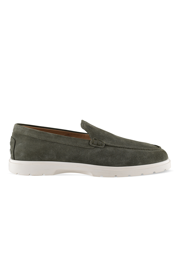 Tod’s Slipper Mokassins Grün EU44,5