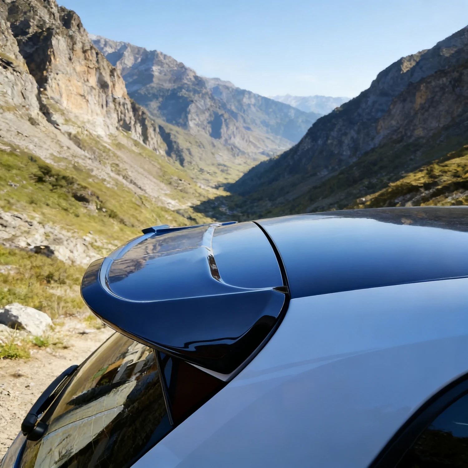 Spoiler posteriore per tetto auto in ABS nero lucido stile RS3 per Audi A3 8V Sportback 5 porte 2014-2020, kit carrozzeria tuning.