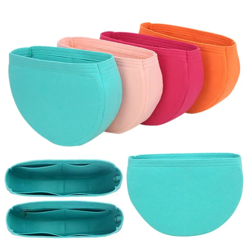 Borsa in feltro Borsa con inserto Borsa Supporto Organizzazione Borsa interna Borsa di stoccaggio portatile Fodera per BEMOE Hatsune Miku Borsa a bocca grande
