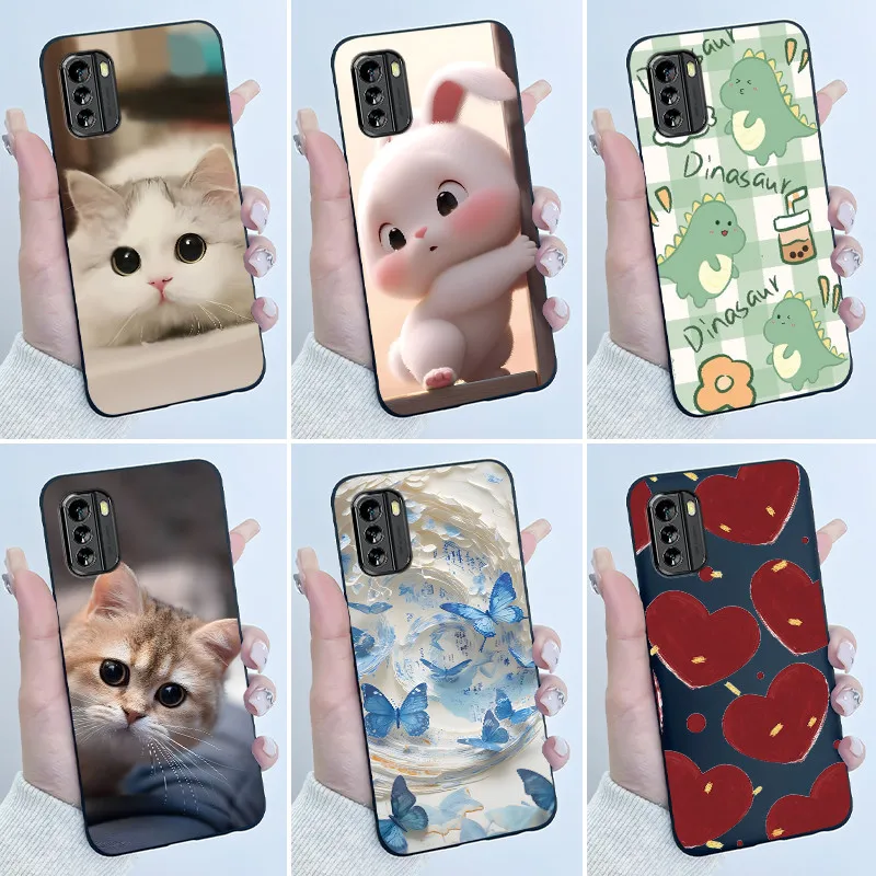 Cute Case For Nokia G60 5G/Nokia G100/Nokia G42/Nokia G310 Printing Shell Protective Cover Soft Silicone Cartoon Phone Casing
