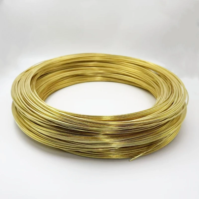 Premium-Bunddraht aus Messing, Jumbo-Größe 65 # für Gitarrenbügel- und Griffbrett-Upgrade Image