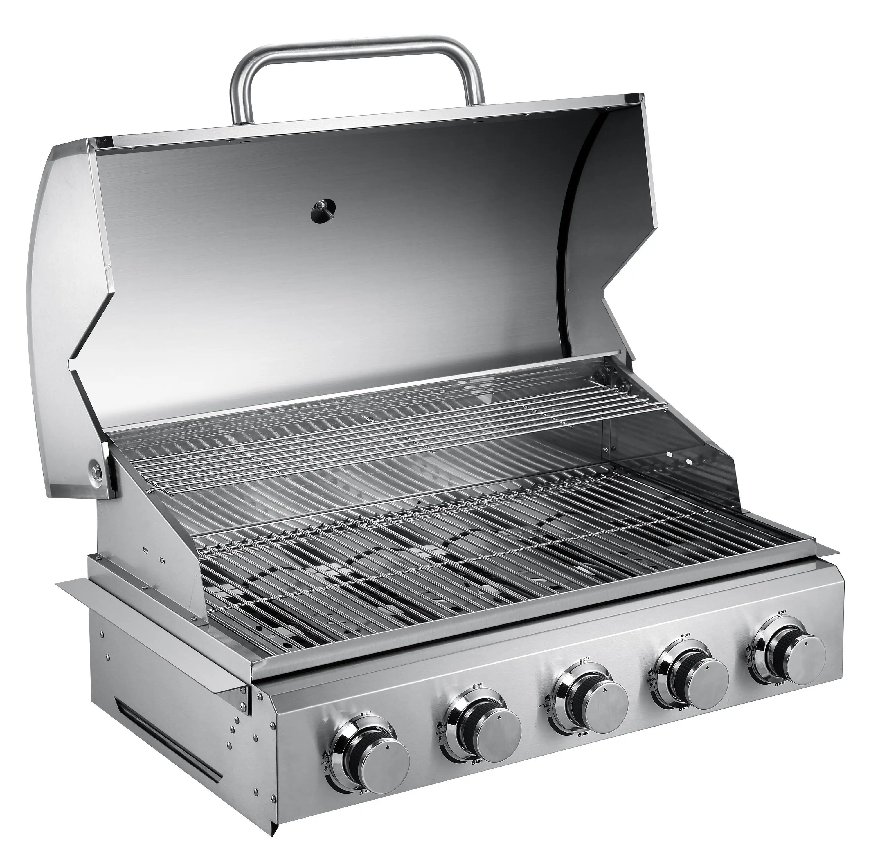 Im Freien, 2, 3, 4, 5 Brenner, eingebauter Gas-BBQ-Grill, Großhandel, Einzelhandel, niedrige Mindestbestellmenge, maßgeschneiderter Gasherd, Ofen-Grill Image