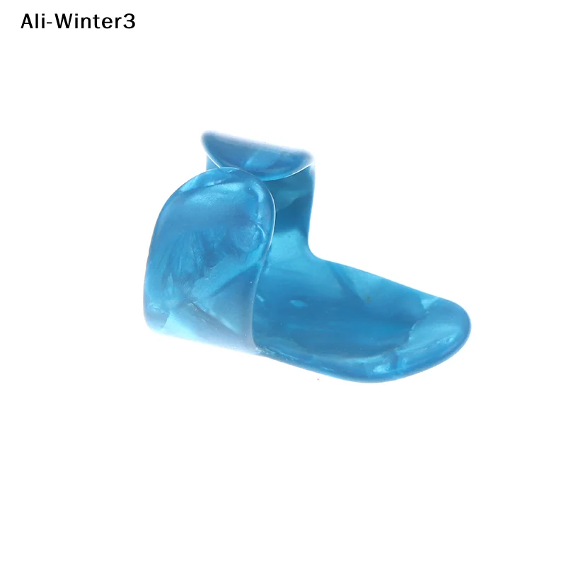 【Wter3】12 Stück 2026 Neue Gitarren-Fingerplektren Daumen-/Zeigefingergrößen Fingerstyle-Schutz Rutschfestes Design für Bass Akustik-/E-Gitarre Image