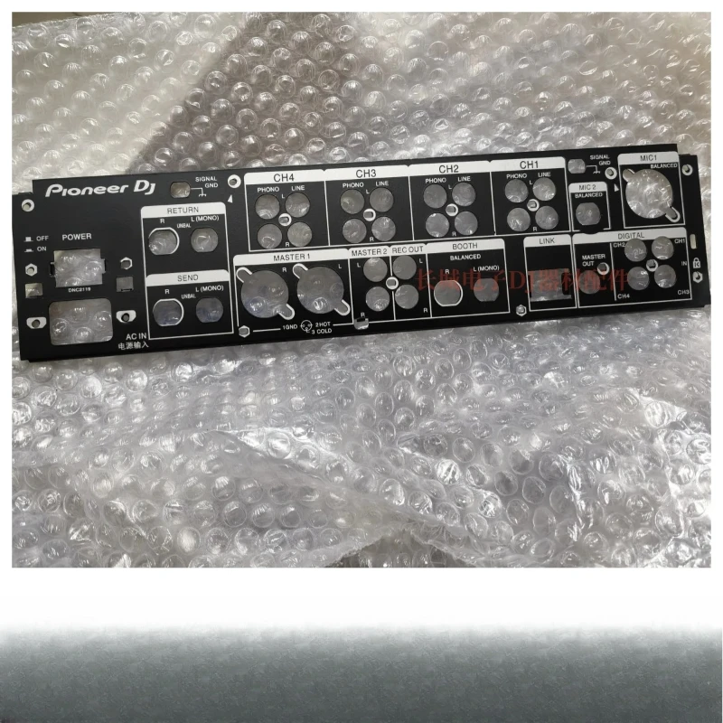 Hochwertige Pioneer DJM-900nxs2 Mischplattform der dritten Generation aus Eisenplatten-Fader-Panel auf der Rückseite Image