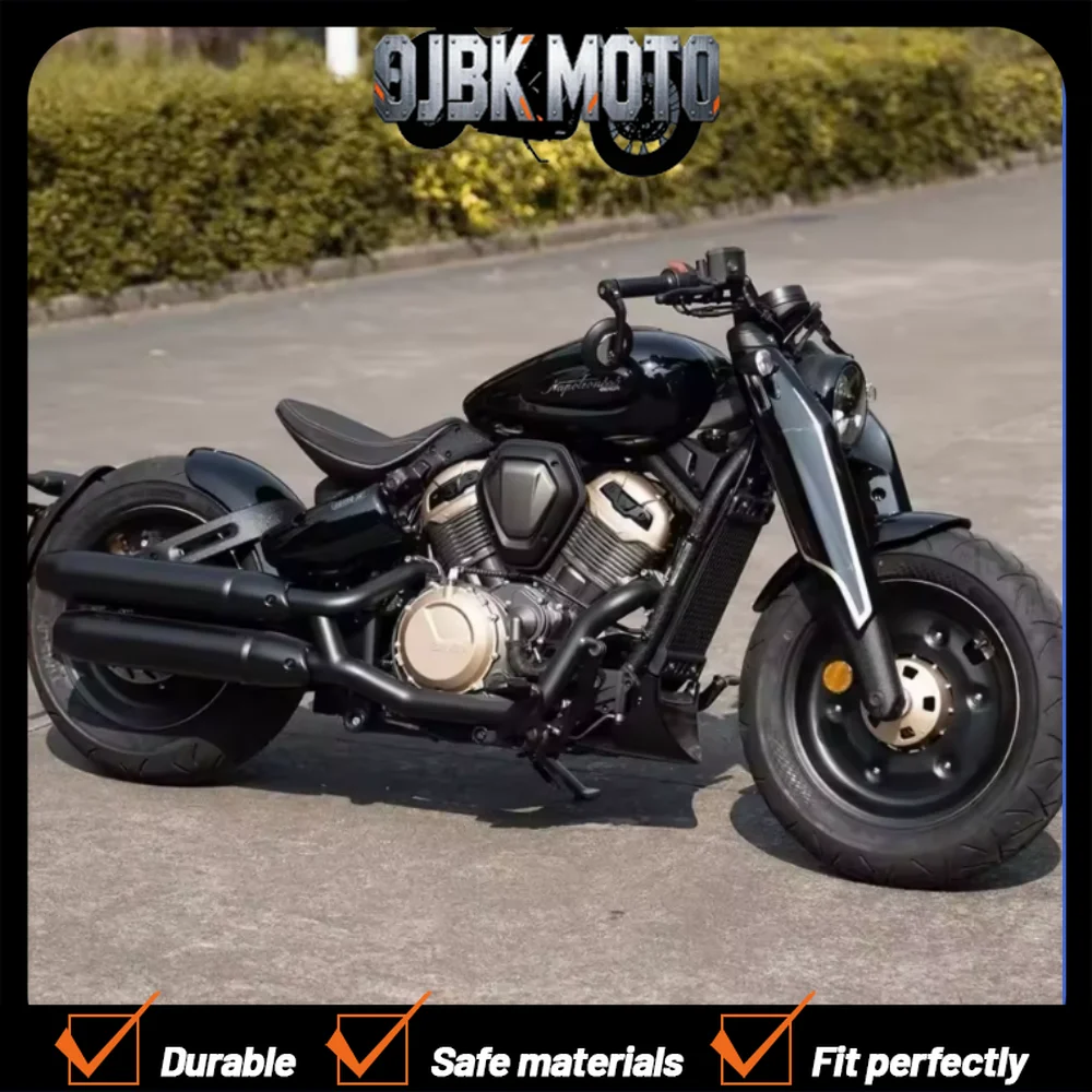 Für BENDA NapoleonBOB 500 Chinchilla 500 modifizierte geschlossene Radnabe im Black Warrior-Stil, Radnabenabdeckung BENDA NapoleonBOB 500 Image