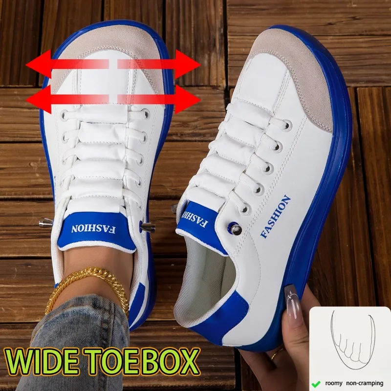 Damen Casual Sneakers Schuhe Rutschfeste Low-Top Outdoor-Sportschuhe Damen Schnürschuhe Bequeme Flache Atmungsaktive Wanderschuhe Damen