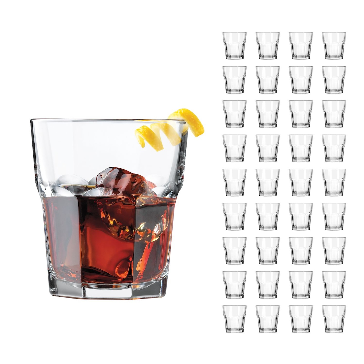 APS Libbey 36er Set -Rocks -GIBRALTAR- 355 ml Ø: 9 cm, H: 10 cm Image