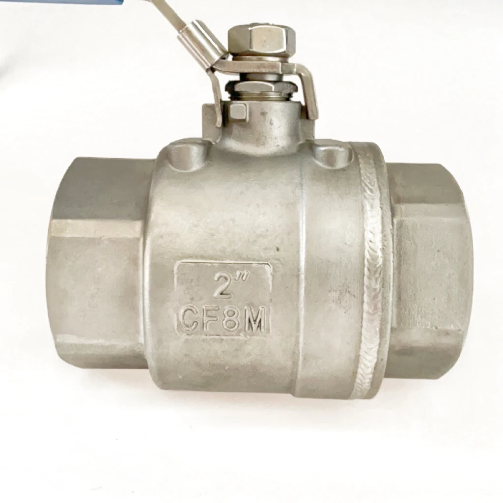 1/4 "3/4" 1/2 "1" 1-1/4 "1-1/2" 2 "ASTM CF8M acciaio inossidabile 2PC valvola a sfera 2000WOG 2000PSI