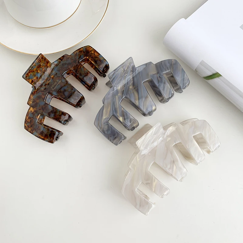 Accessori per capelli temperamento acido acetico clip grande testa posteriore pettinatura squalo avanzata senso dei capelli più presa femmina