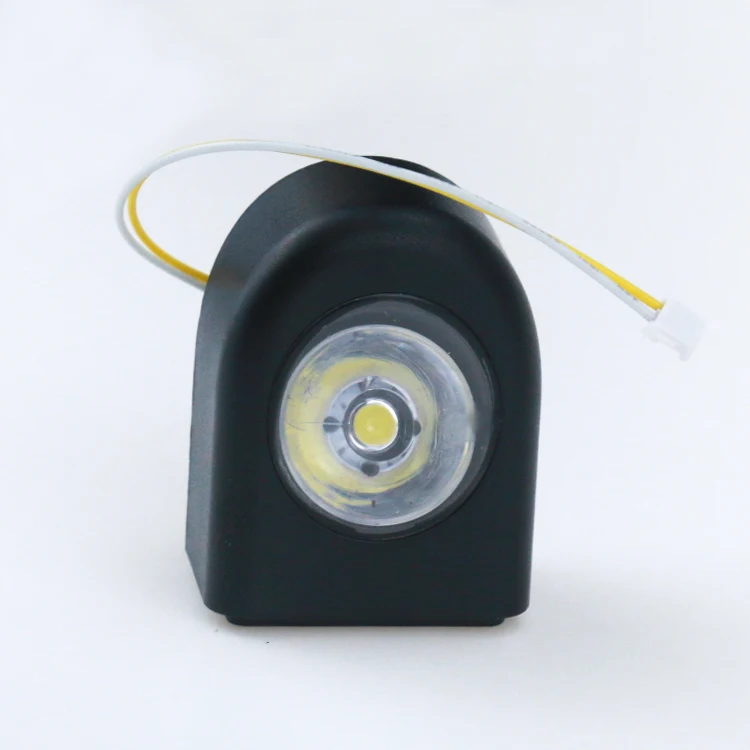 M365 faro anteriore a Led lampada per Scooter elettrico accessori manubrio lampada per Xiaomi Mijia M365 Pro Scooter faro in plastica