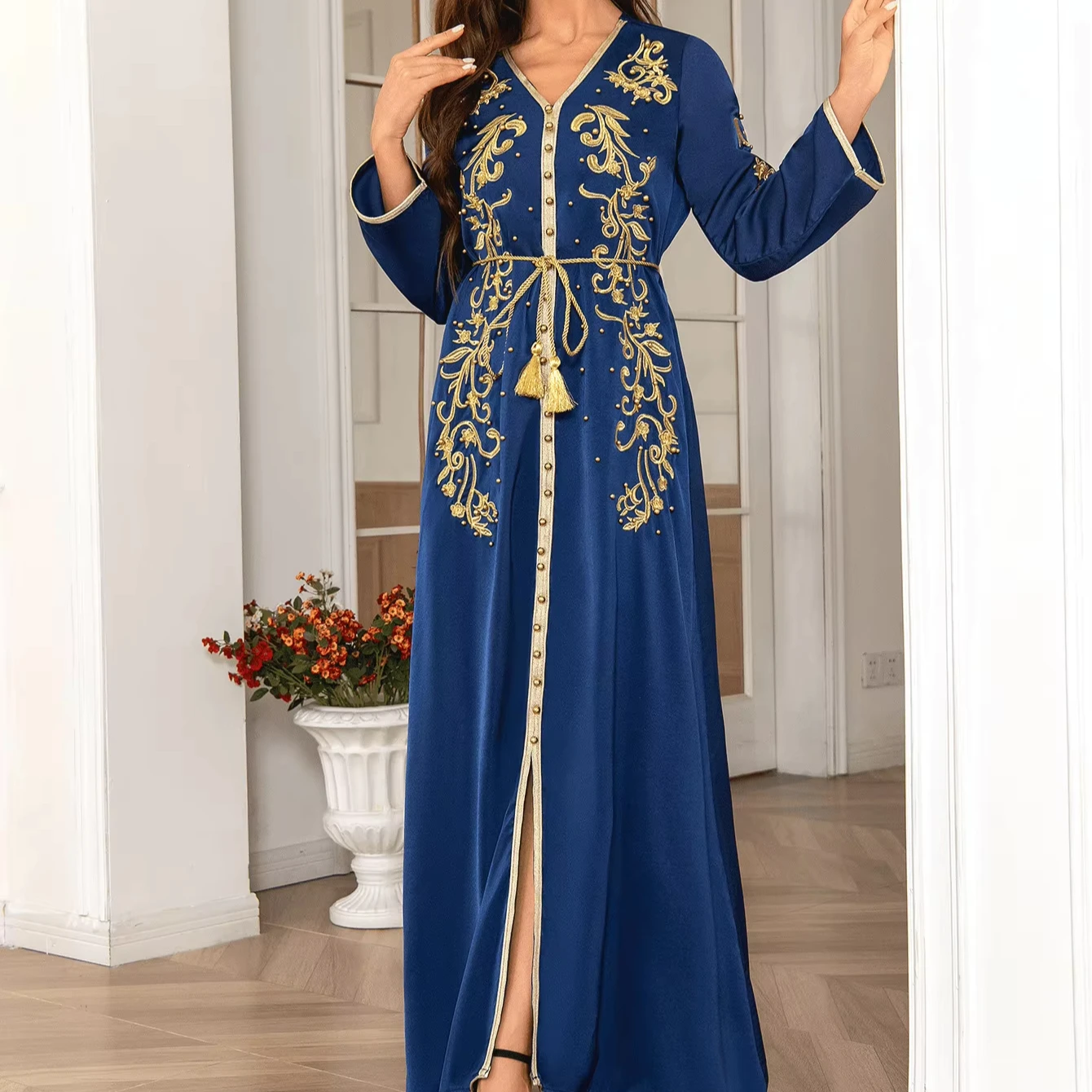 Abito africano Abito Abito Abito Abito Abito Abito da Donna Abito Abito da Donna Elegante Abbigliamento Islamico Turco