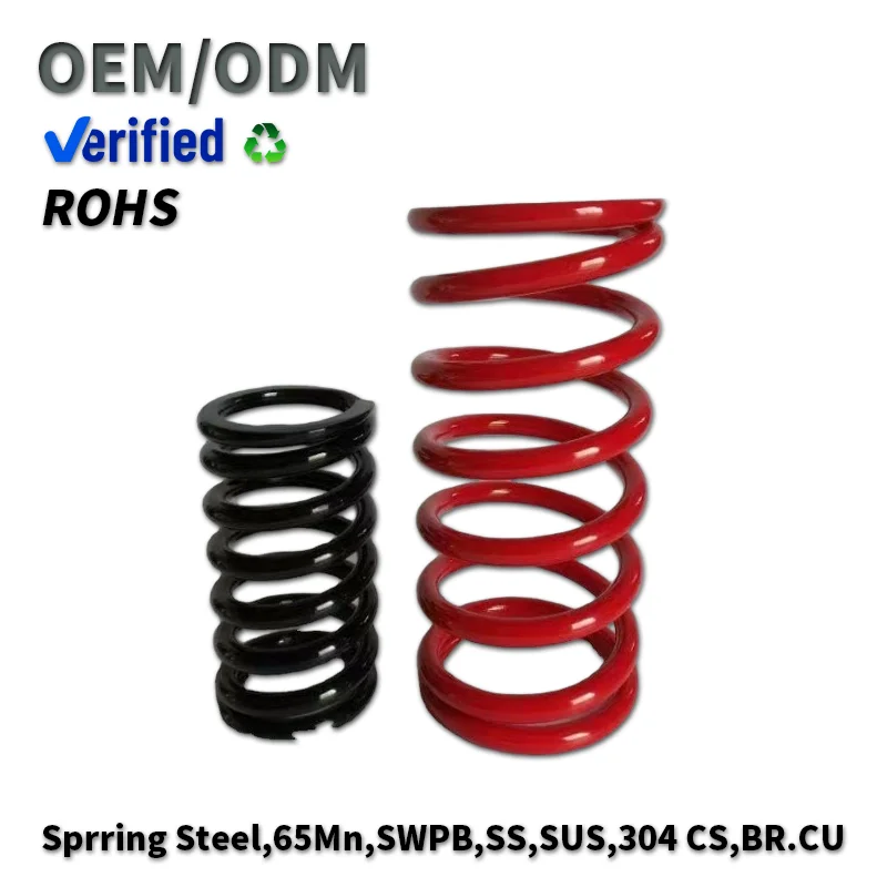 Molla a Compressione Personalizzata e Resistente Produttore di Molle Elicoidali per Sospensioni Pesanti