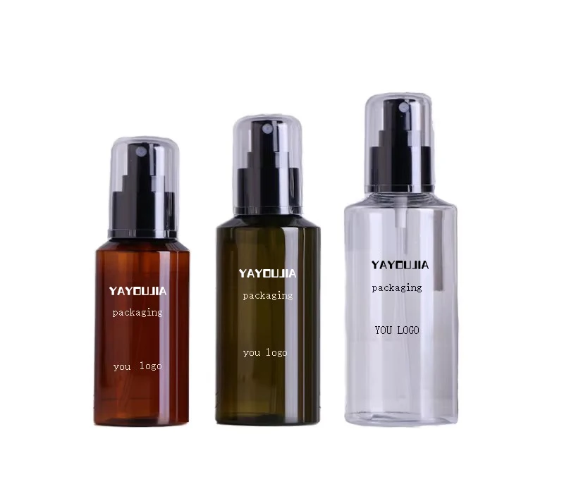 Nebbia Fine per animali domestici vuota 100ml 150ml 200ml flaconi Spray da 280ml per cosmetici confezione di Shampoo per plastica bianca ambrata trasparente