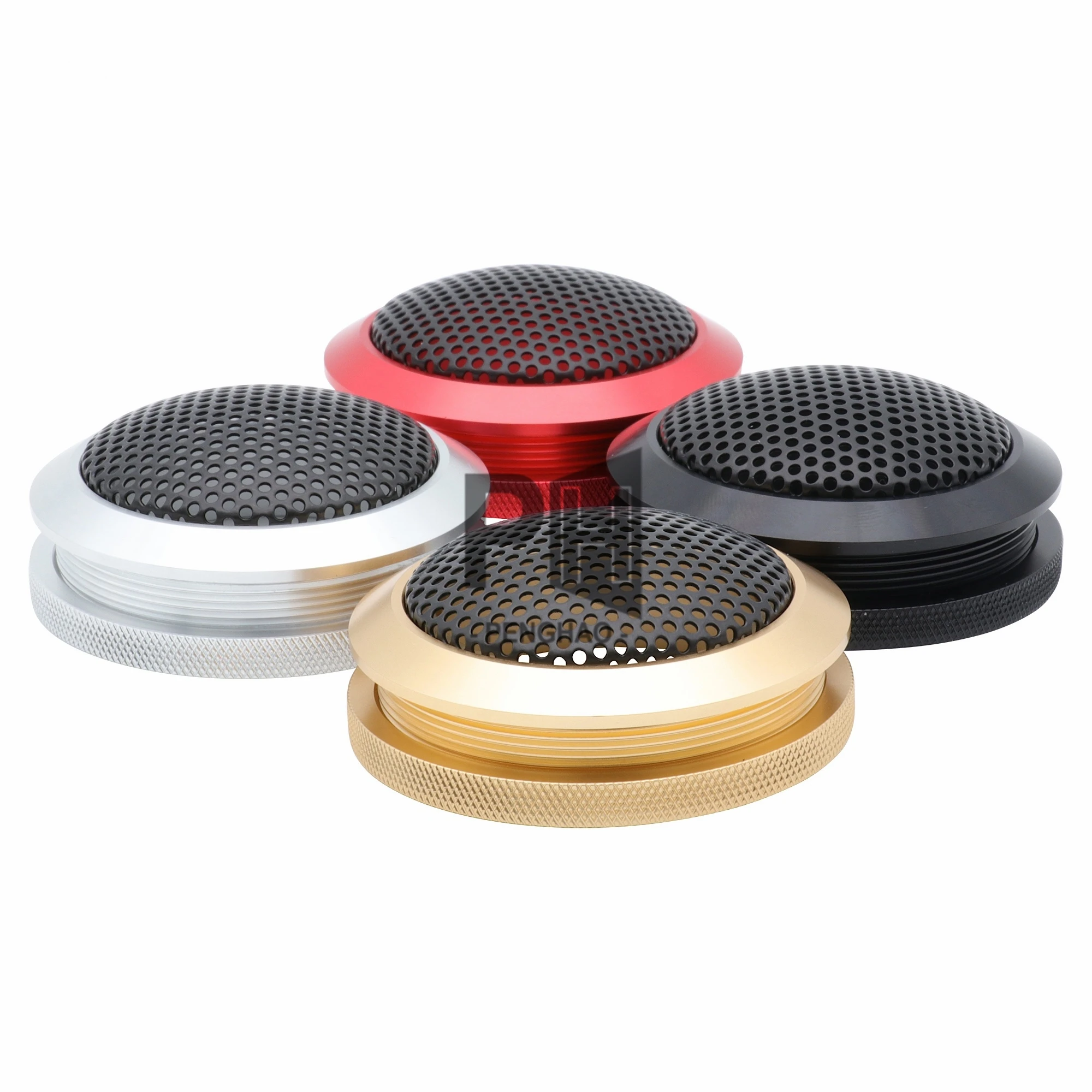 Griglia per altoparlante per auto 2-6 pollici A montante in lega di alluminio copertura protettiva per il miglioramento del suono Full-Range per sistema Audio alto/medio/basso