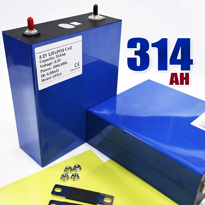 Cella Batteria agli Ioni di Litio QSO LiFePO4 315Ah 330Ah 340Ah 320Ah 315 314 320 340 Ah 3.2V 280Ah Grado A Cornex 314Ah