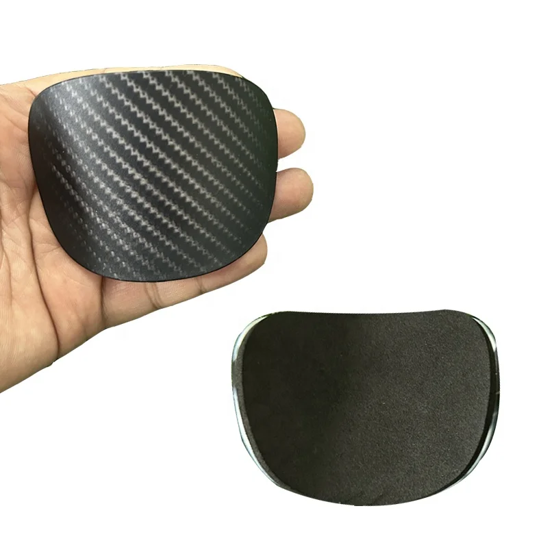 Nuovissimo modello in fibra di carbonio unisex in plastica resistente nero extra piccolo mini parastinchi da calcio sublimazione shinguard sportivo da calcio