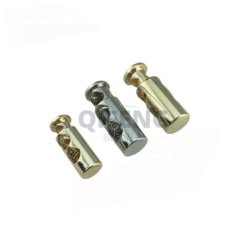 Chiusura con cavo a molla in metallo chiusura con cavo in plastica con chiusura a molla con fibbia a gancio per borsa