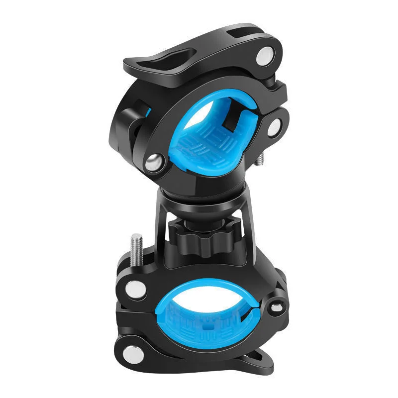 Supporto per Luce Bici Multifunzionale Rotante a 360 Gradi Supporto per Torcia LED per MTB e Bici da Strada Accessori per Ciclismo
