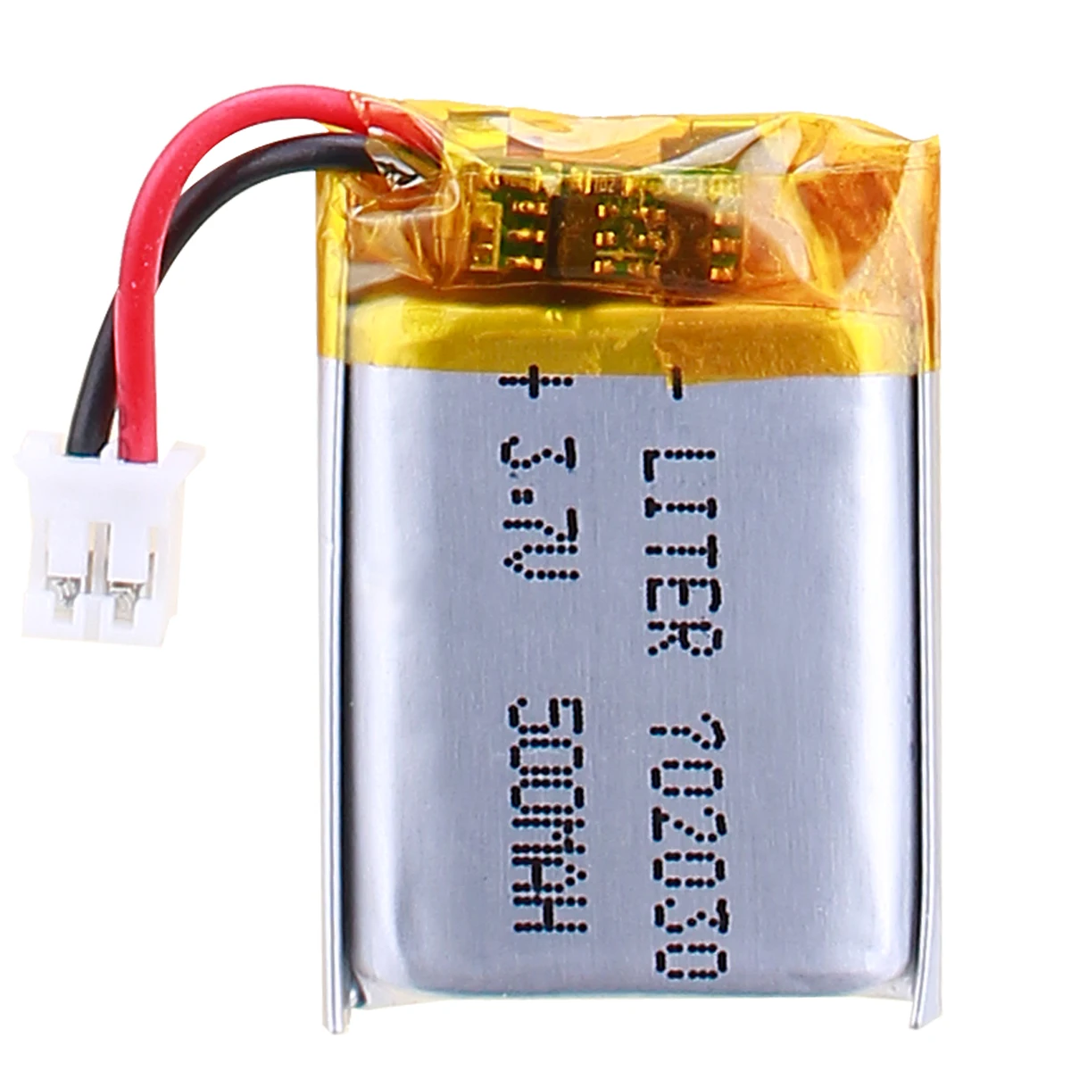 Batteria al litio solare del polimero dello ione di litio della batteria ricaricabile 702030 mah della batteria 3.7 500 v con il connettore di 2pin PH 2.0mm
