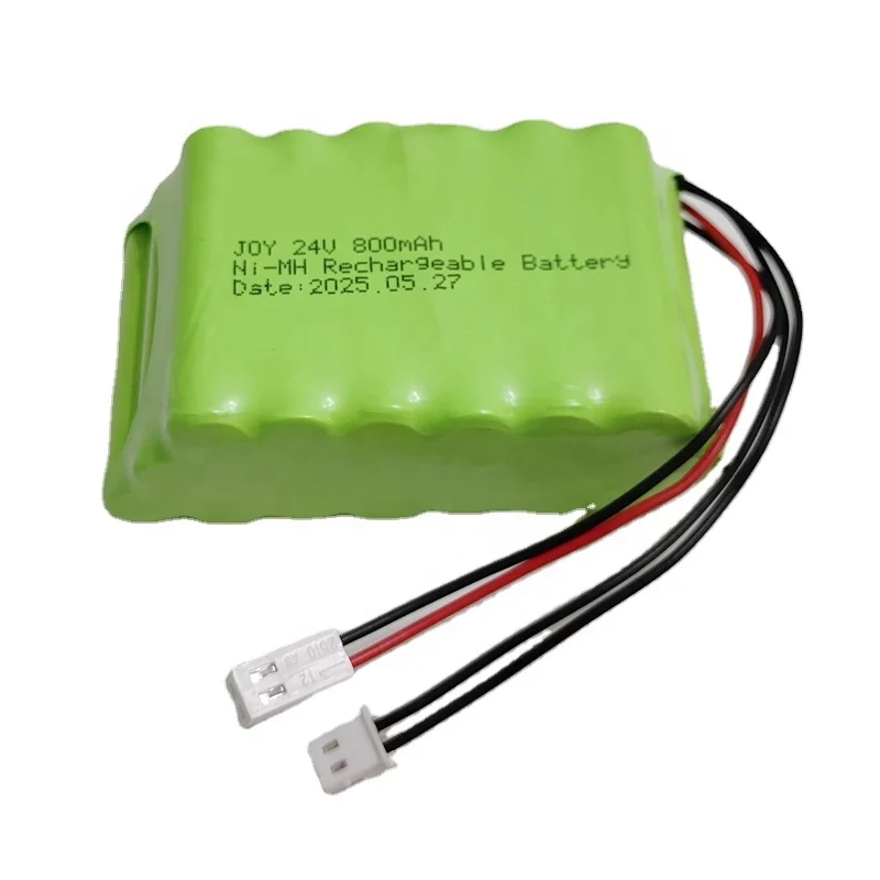 'NiMh 20 s1p 20S 24V 800mAh 5x4sq MH-AAA800B ni-mh AAA batteria ricaricabile con cavi