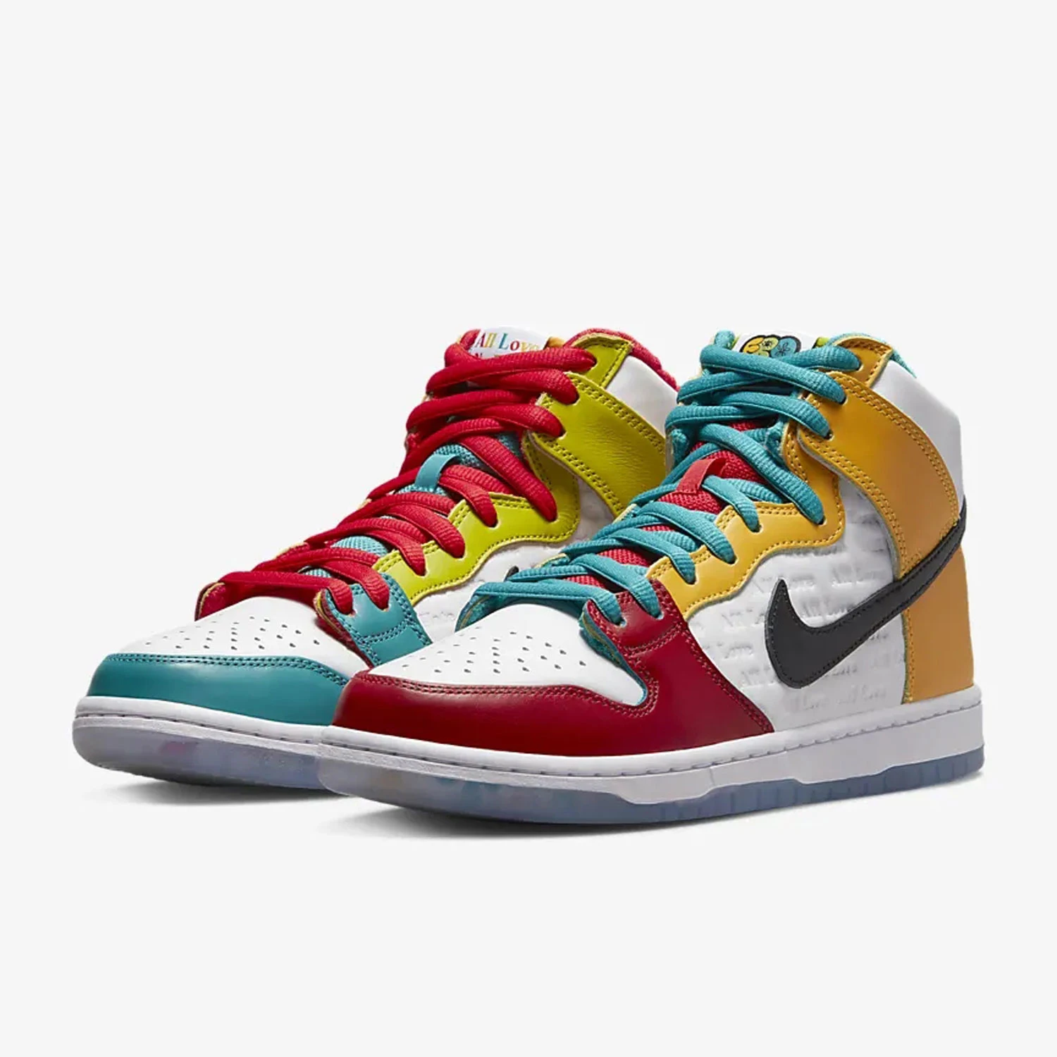Nike Authentic Unisex Kontrast-Anti-Rutsch-High-Top-Skateschuhe DH7778-100 Image