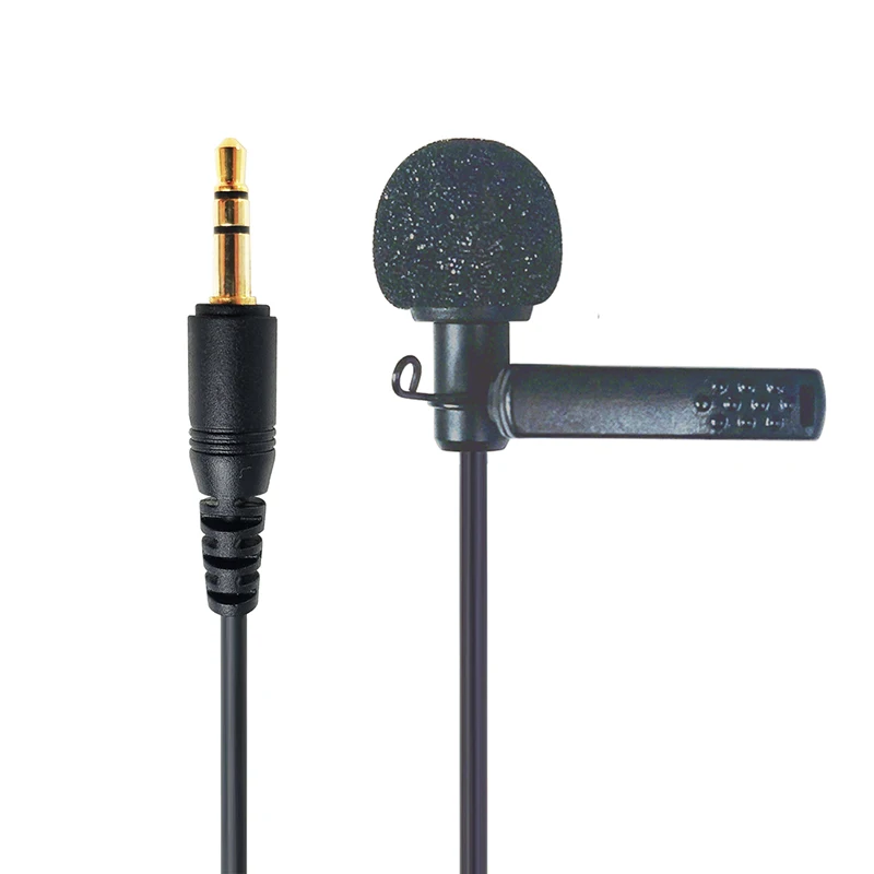 Canfon Microfono a condensatore lavalier omnidirezionale compatibile per la registrazione del sistema wireless RODE Wireless GO 2.4G