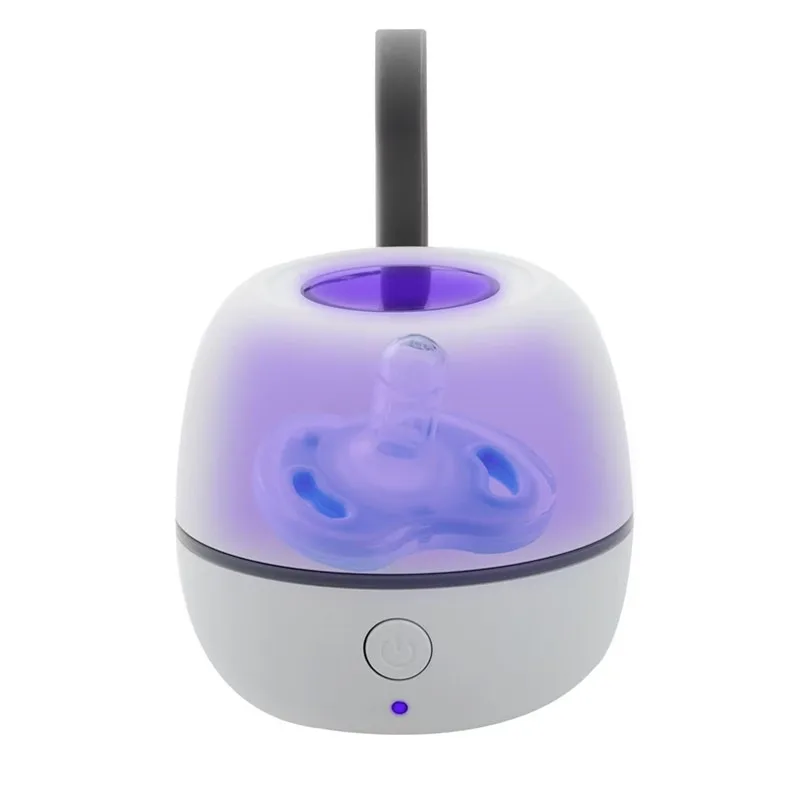 Tragbarer Baby-Schnuller-Desinfektor Mini UV-Licht-Desinfektionsbox 99,99% Gereinigt in 3 Minuten 90 Desinfektionszyklen Sterilisator Image