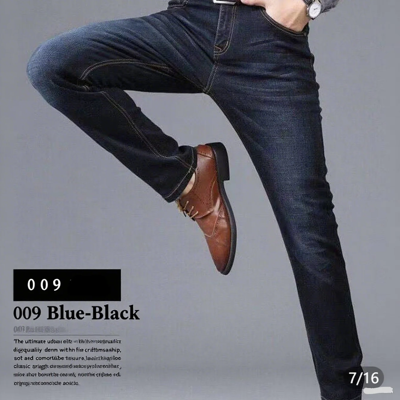2025 frühjahr Neue Herren Slim Fit Klassische Dünne Jeans Männlich Slim Fit Bleistift Denim Blau Casual Street Style Casual Herren Dünne Jeans