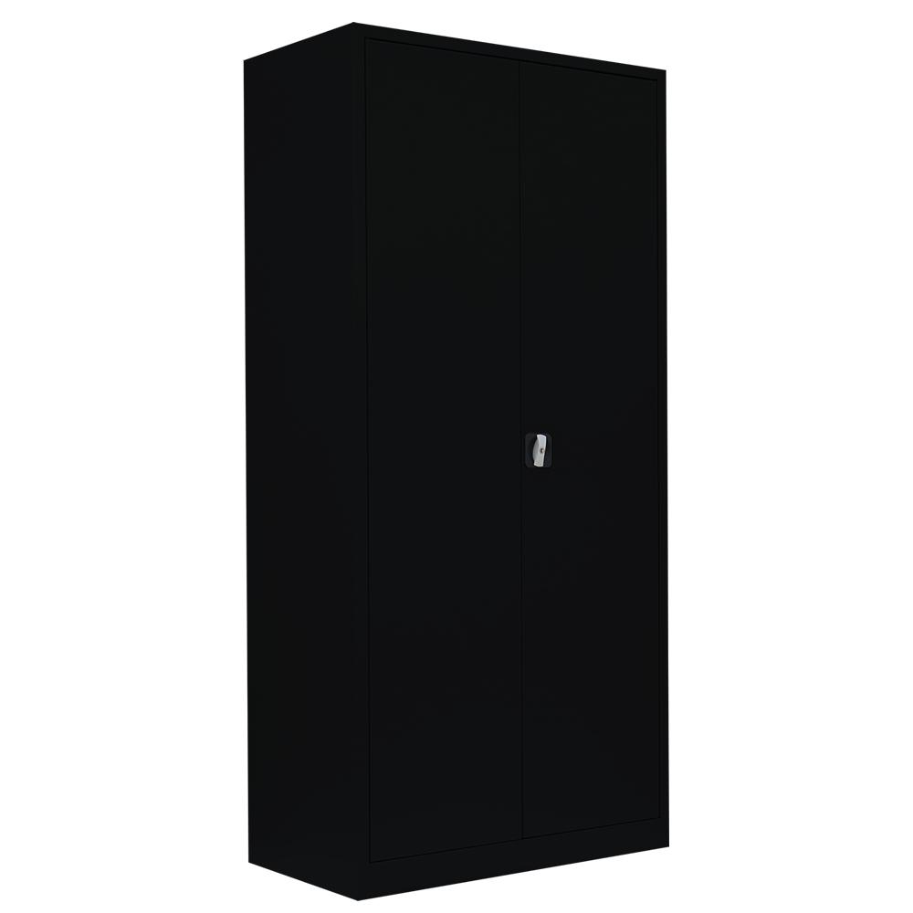 Lüllmann® Flügeltürenschrank, 5 OH, 1950 x 925 x 600 mm, tiefschwarz Image