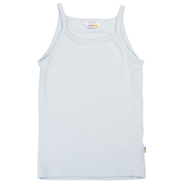 Joha - Girl's Undershirt Spaghetti Straps - Top Gr 120 weiß/grau